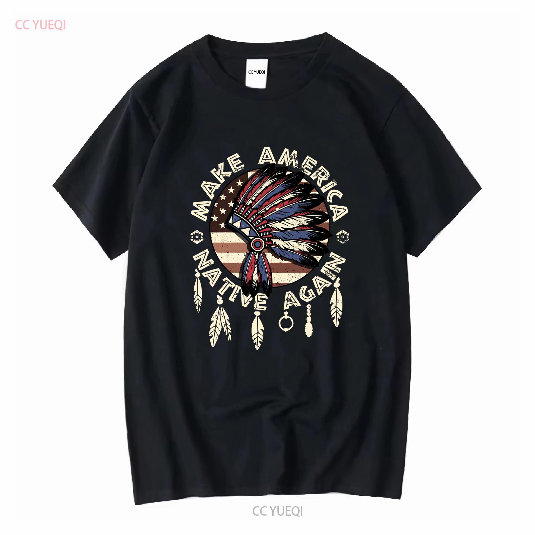 Make America Native Again Indigenous Peoples Day Pride T Shirt vintage Washed Breathable fashion Versatile Stretched Soft 4XL
Make America Native Again Indigenous Peoples Day Pride T Shirt vintage Washed Breathable fashion Versatile Stretched Soft 4XL