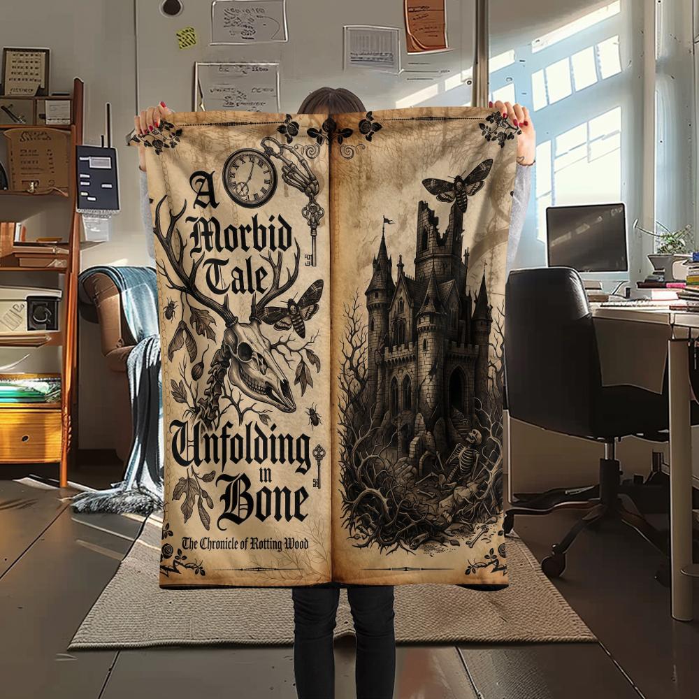 Retro Dark Gothic Animal Print Flannel Blanket High quality Comfortable for All Seasons Home Decor Warmth and Comfort Perfect for Christmas Gifts 80cm x 120cm
Retro Dark Gothic Animal Print Flannel Blanket High quality Comfortable for All Seasons Home Decor Warmth and Comfort Perfect for Christmas Gifts 80cm x 120cm