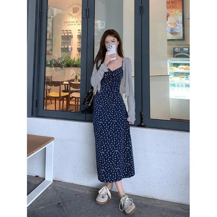 Floral Camisole Dress & Cardigan Set: Petite French Style, Slimming Spring/Summer 2025 Large
Floral Camisole Dress & Cardigan Set: Petite French Style, Slimming Spring/Summer 2025 Large