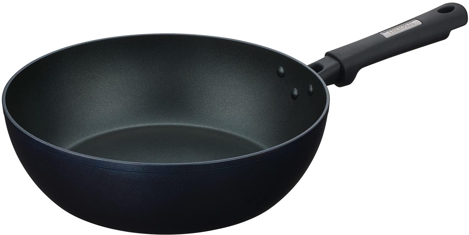 Thermos Plasma Super Hard Coating IH Midnight MDB Stir-Fry Pan, 28cm, Compatible, Blue, KFC-028D
Thermos Plasma Super Hard Coating IH Midnight MDB Stir-Fry Pan, 28cm, Compatible, Blue, KFC-028D