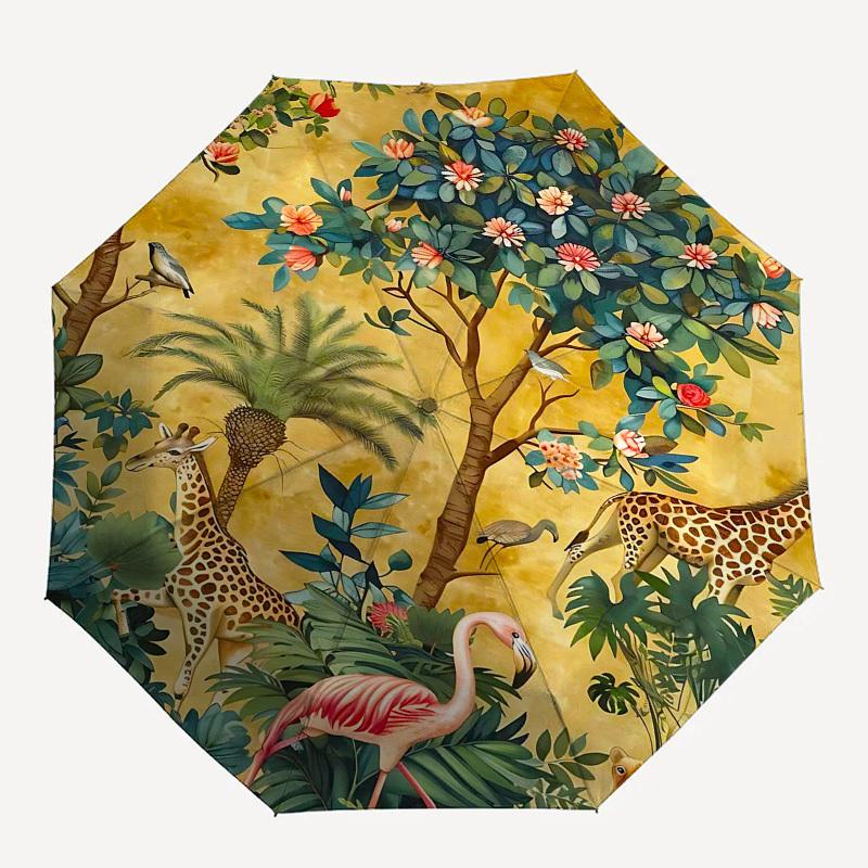 1PC jungle animals Umbrella-8-Rib Reinforced, Automatic Open, Lightweight & Durable, Fashion Accessory for Outdoor, Beach L0346
1PC jungle animals Umbrella-8-Rib Reinforced, Automatic Open, Lightweight & Durable, Fashion Accessory for Outdoor, Beach L0346