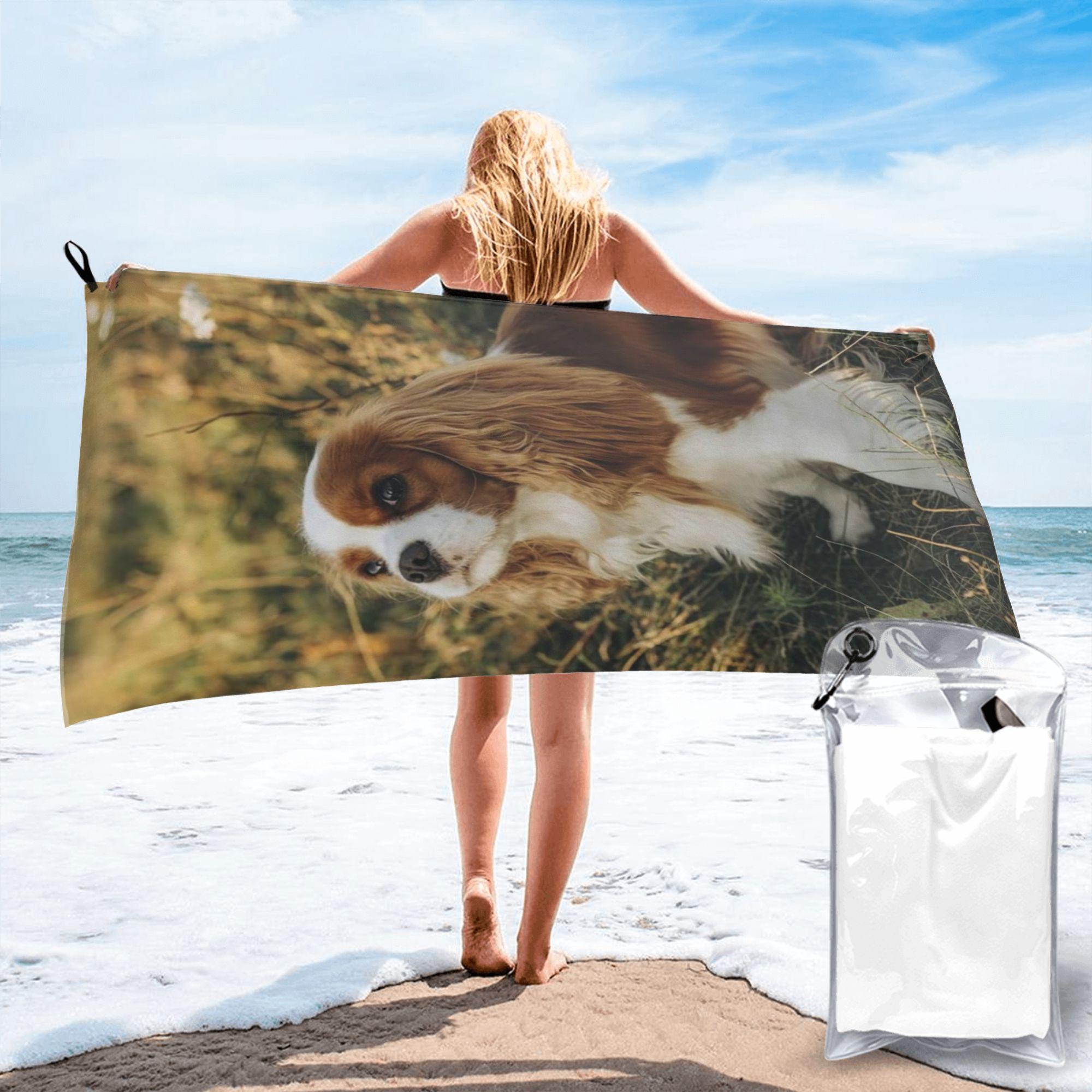 Cavalier King Charles Spaniel Square Beach Towel Soft Microfiber Quick Dry Absorbent Quick Towels For Bath W40*H60(CM)
Cavalier King Charles Spaniel Square Beach Towel Soft Microfiber Quick Dry Absorbent Quick Towels For Bath W40*H60(CM)