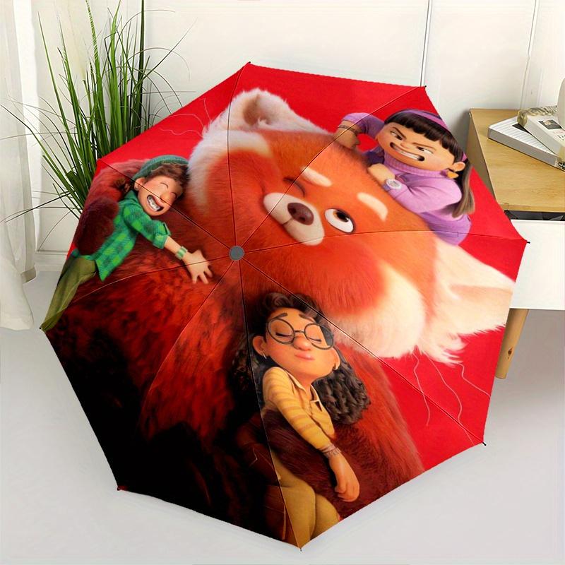 Turning Red Automatic Opening and Closing Umbrella, Lightweight 3-Fold, With Cute Cartoon Characters, Suitable for Home, Outdoor and Daily U
Turning Red Automatic Opening and Closing Umbrella, Lightweight 3-Fold, With Cute Cartoon Characters, Suitable for Home, Outdoor and Daily U