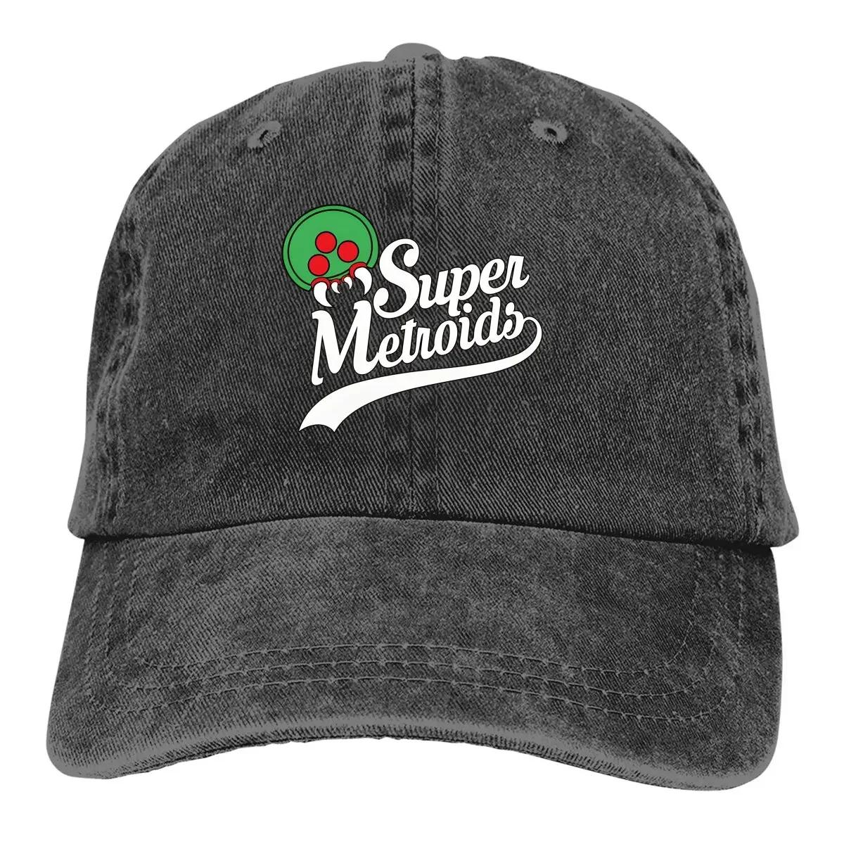 Team Super Metroids Baseball Caps Peaked Cap Super Metroid Game Sun Shade Hats for Men Adjustable
Team Super Metroids Baseball Caps Peaked Cap Super Metroid Game Sun Shade Hats for Men Adjustable