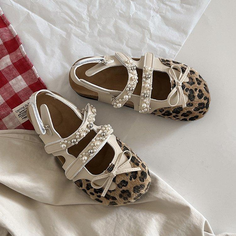 Blue ballet shoes for women s summer wear 2025 summer super fire ugly cute sweet sister pearl leopard print Mary Jane Boken sandals 40 абрикосовый
Blue ballet shoes for women s summer wear 2025 summer super fire ugly cute sweet sister pearl leopard print Mary Jane Boken sandals 40 абрикосовый