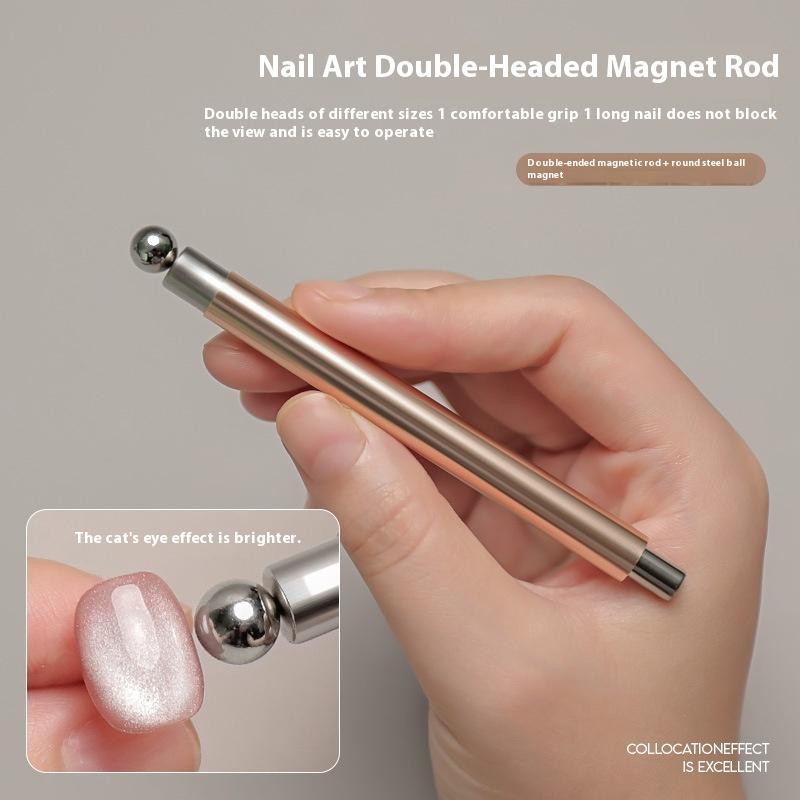1Pc Round Steel Magnetic Ball Double-Headed Thickened Cat-Eye Magnetic Stick Cylindrical French Magnet Pen Cat Eye Magnet Tool
1Pc Round Steel Magnetic Ball Double-Headed Thickened Cat-Eye Magnetic Stick Cylindrical French Magnet Pen Cat Eye Magnet Tool