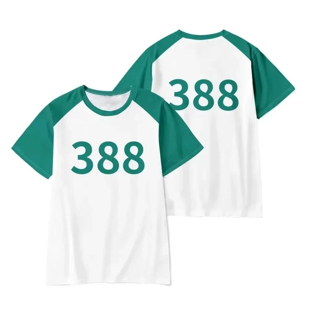 Season 2 Squid Seong Gi-hun Cosplay Costume 456 388 001 Boys Girls Tshirt 3D Print Games Sweatshirt for Party Clothing Sport Tee S
Season 2 Squid Seong Gi-hun Cosplay Costume 456 388 001 Boys Girls Tshirt 3D Print Games Sweatshirt for Party Clothing Sport Tee S