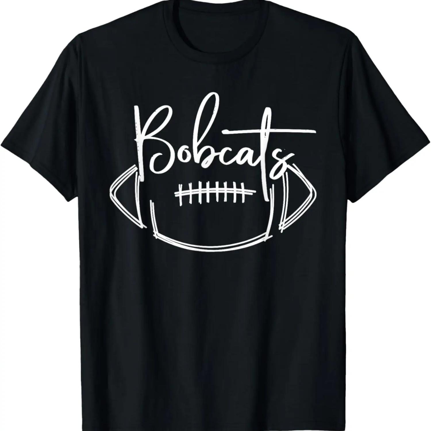 Bobcats Football Bobcat Pride School Spirit Sports Football T-Shirt,100% cotton XXXXXL чорний
Bobcats Football Bobcat Pride School Spirit Sports Football T-Shirt,100% cotton XXXXXL чорний