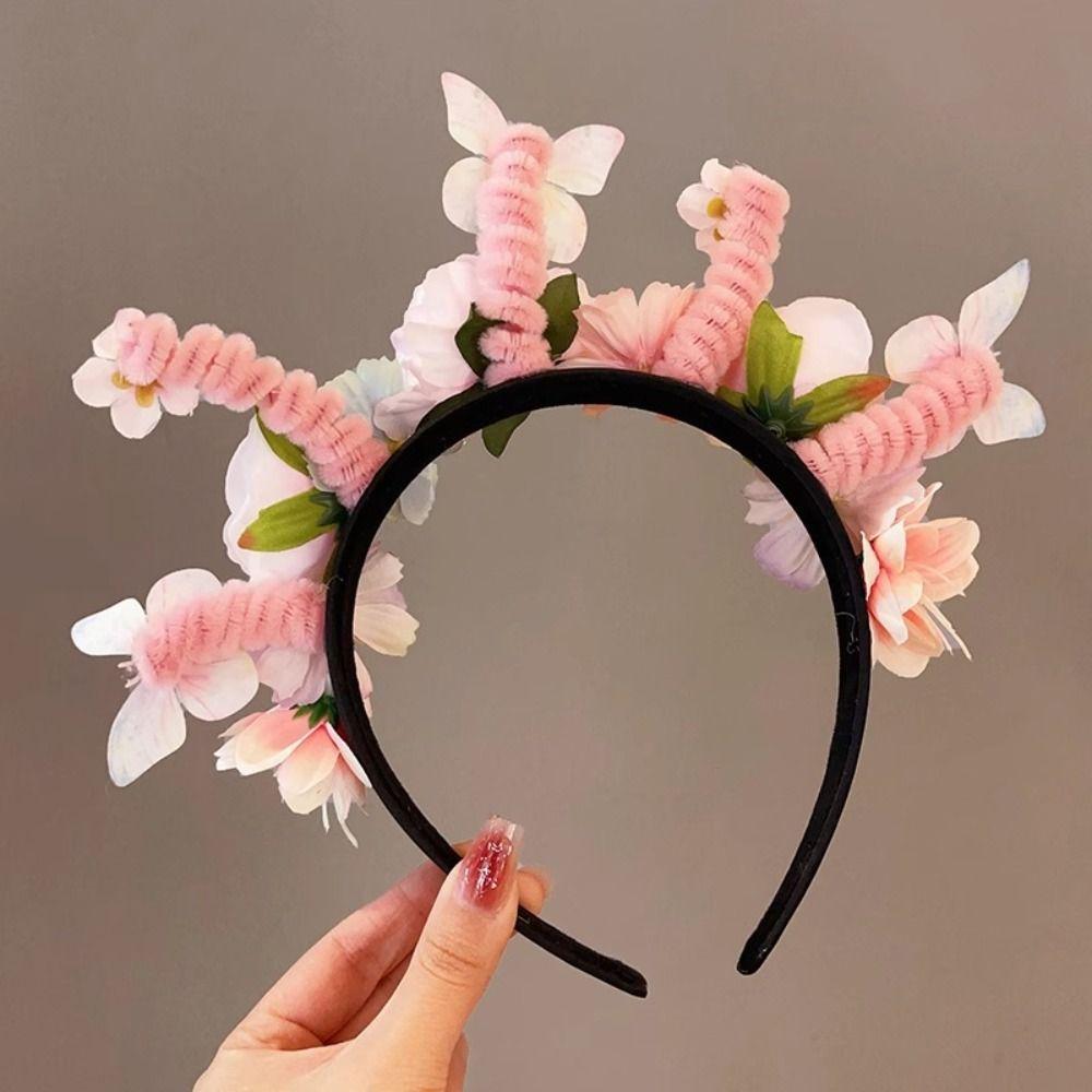 Cloth Hanfu Silk Flower Hair Hoop Headdress Women Hair Bands Ethnic Style Headband Hanfu Headdress style5
Cloth Hanfu Silk Flower Hair Hoop Headdress Women Hair Bands Ethnic Style Headband Hanfu Headdress style5