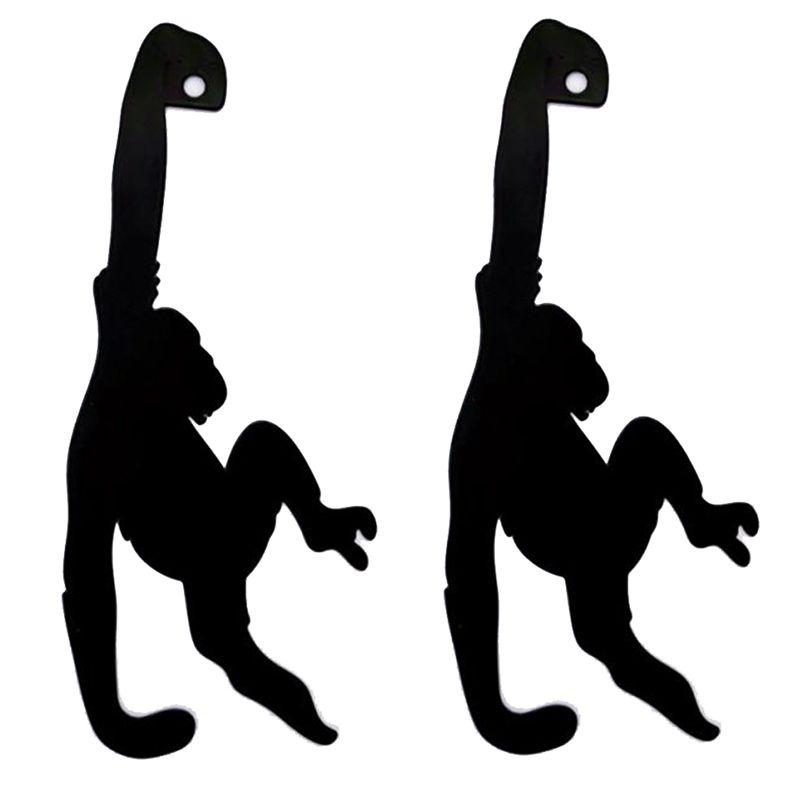 M-Modern-2 PCS Kitchen Wall Door Metal Hook Key Hanger Cat Tail Monkey Shaped Decor Holder Black Clothes Storage Rack Seamless H чорний
M-Modern-2 PCS Kitchen Wall Door Metal Hook Key Hanger Cat Tail Monkey Shaped Decor Holder Black Clothes Storage Rack Seamless H чорний
