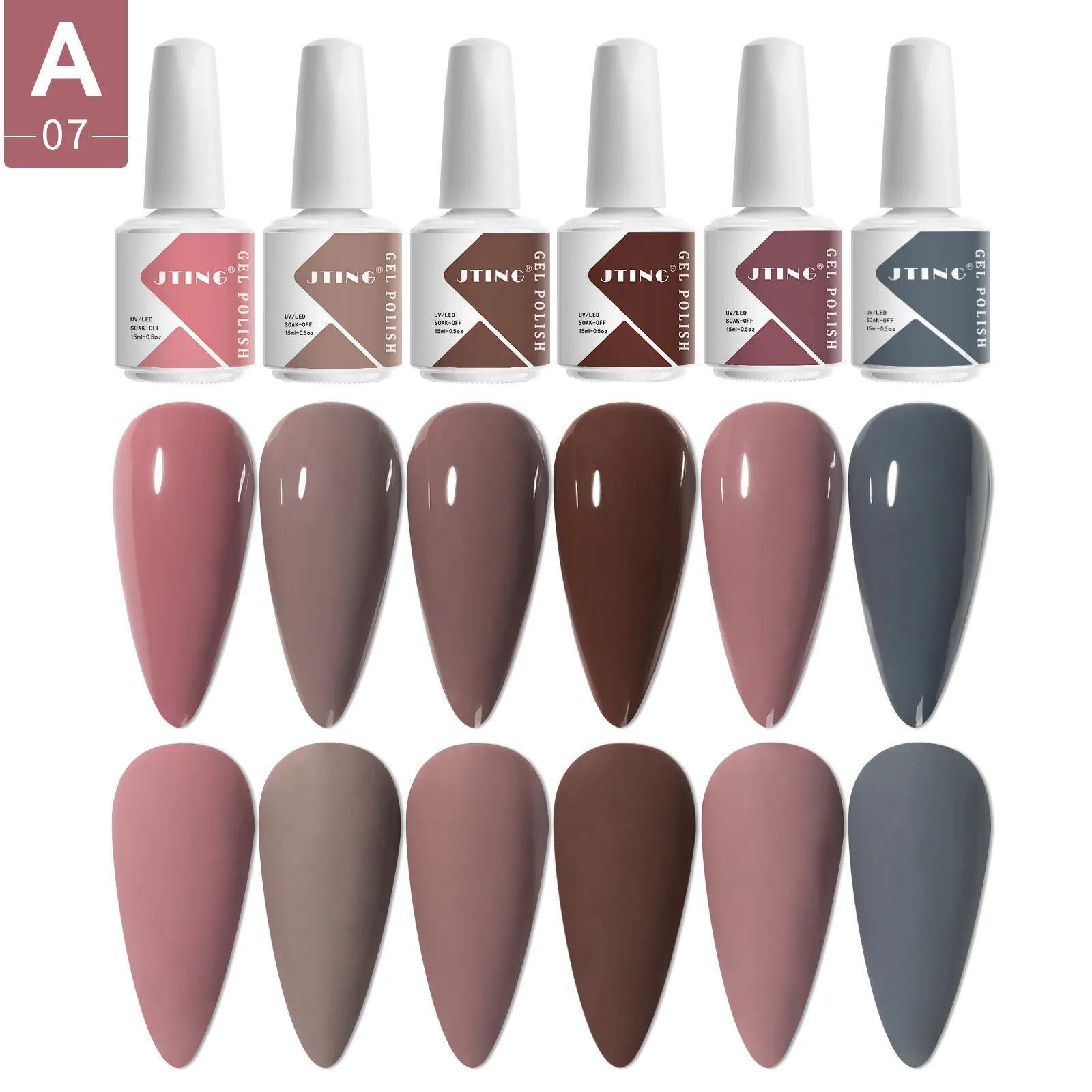 JTING High Pigment Long Lasting Gel Nail Polish OEM Bottle Private Label Nail Gel Polish Wholesale 3000 Colors Uv Led Gel
JTING High Pigment Long Lasting Gel Nail Polish OEM Bottle Private Label Nail Gel Polish Wholesale 3000 Colors Uv Led Gel