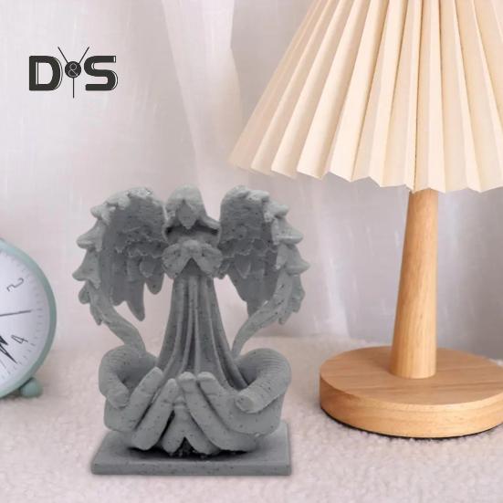 Фигурка ангела-хранителя, 3D-печатная статуэтка ангела, настольный ангел, украшение ручной работы, ирландский декор для офиса, гостиной серый
Фигурка ангела-хранителя, 3D-печатная статуэтка ангела, настольный ангел, украшение ручной работы, ирландский декор для офиса, гостиной серый
