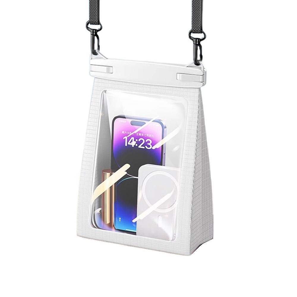 Регульований шнурок Водонепроникний чохол для телефону Прозорий чохол для телефону для плавання Пляжні розваги білий
Регульований шнурок Водонепроникний чохол для телефону Прозорий чохол для телефону для плавання Пляжні розваги білий