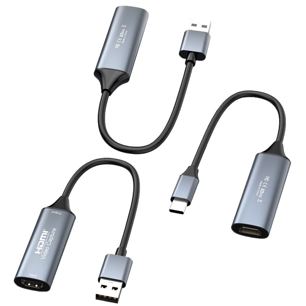 HDMI-compatible Video Grabber USB Type-C Record Box for Macbook PS4 PC Game DVD Camera Recording HDMI to Type-c
HDMI-compatible Video Grabber USB Type-C Record Box for Macbook PS4 PC Game DVD Camera Recording HDMI to Type-c