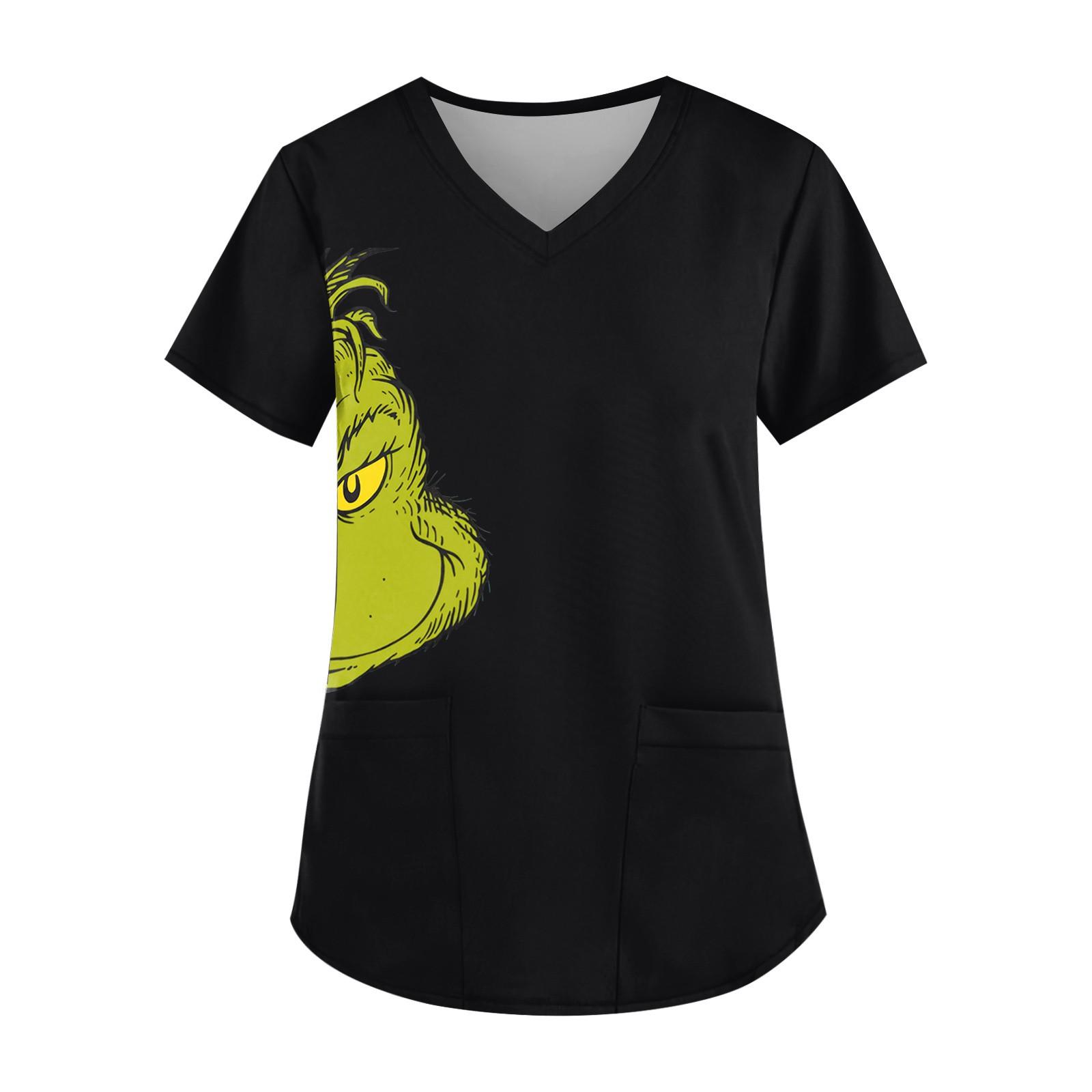 Плюс Размер Печатный Рабочий Униформа Топы Для Женщин Крест V-образный вырез Печати Короткий Рукав Забавные Футболки Рабочая Одежда Футболка С Карманами XXL чёрный
Плюс Размер Печатный Рабочий Униформа Топы Для Женщин Крест V-образный вырез Печати Короткий Рукав Забавные Футболки Рабочая Одежда Футболка С Карманами XXL чёрный