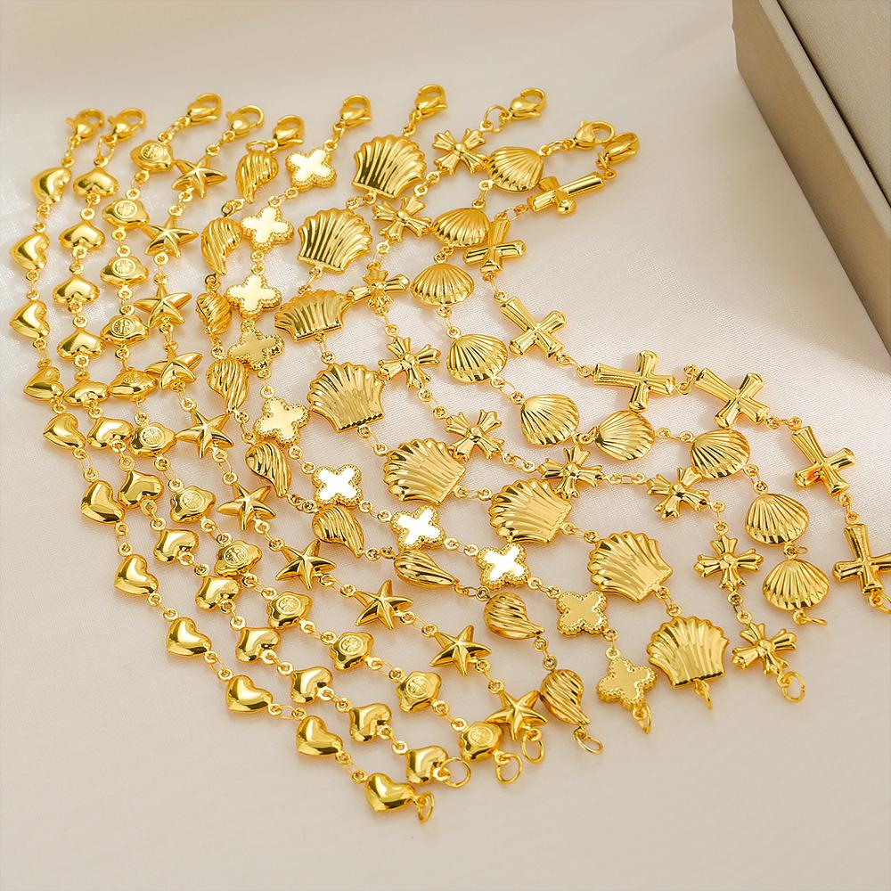 Hollow hip hop shell water drop bracelet geometric water drop love type real gold plated cross bracelet
Hollow hip hop shell water drop bracelet geometric water drop love type real gold plated cross bracelet