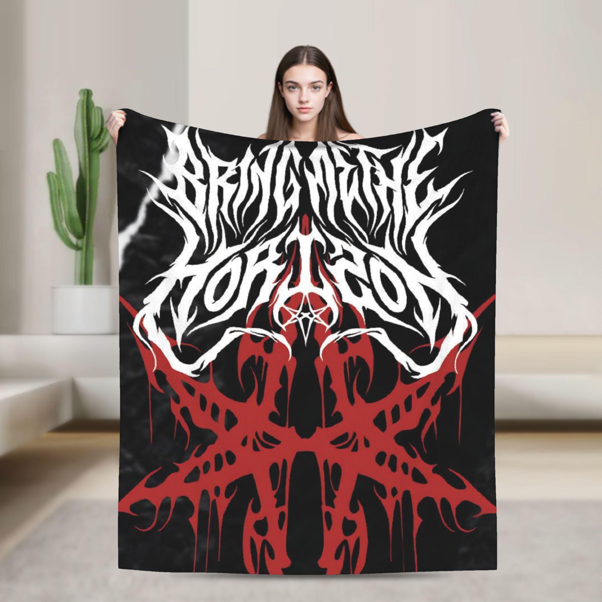 BMTH Bring Me The Horizon Blanket Warm Soft Print Plush Throw Blanket For Bedroom Travel Office Flannel Bedspread Bed Cover 30x40in
BMTH Bring Me The Horizon Blanket Warm Soft Print Plush Throw Blanket For Bedroom Travel Office Flannel Bedspread Bed Cover 30x40in