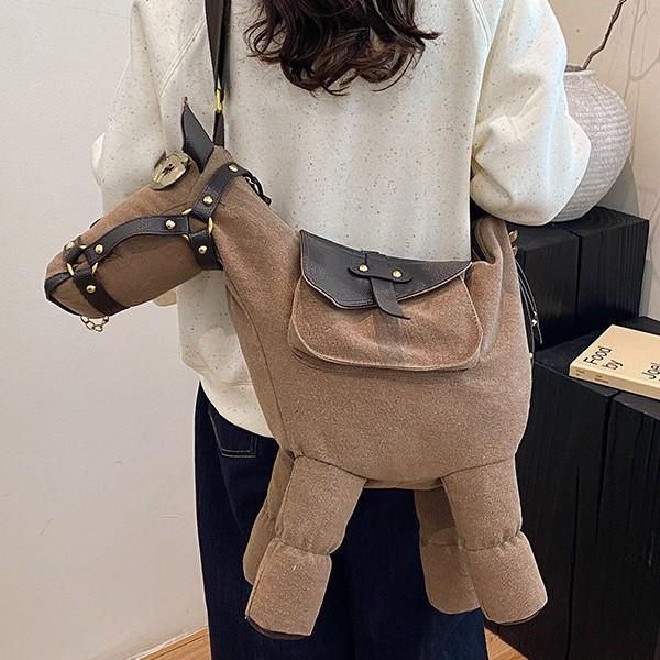 New special-shaped bag 2025 spring new limited pony shoulder messenger bag personalized fashion cartoon donkey bag серый
New special-shaped bag 2025 spring new limited pony shoulder messenger bag personalized fashion cartoon donkey bag серый