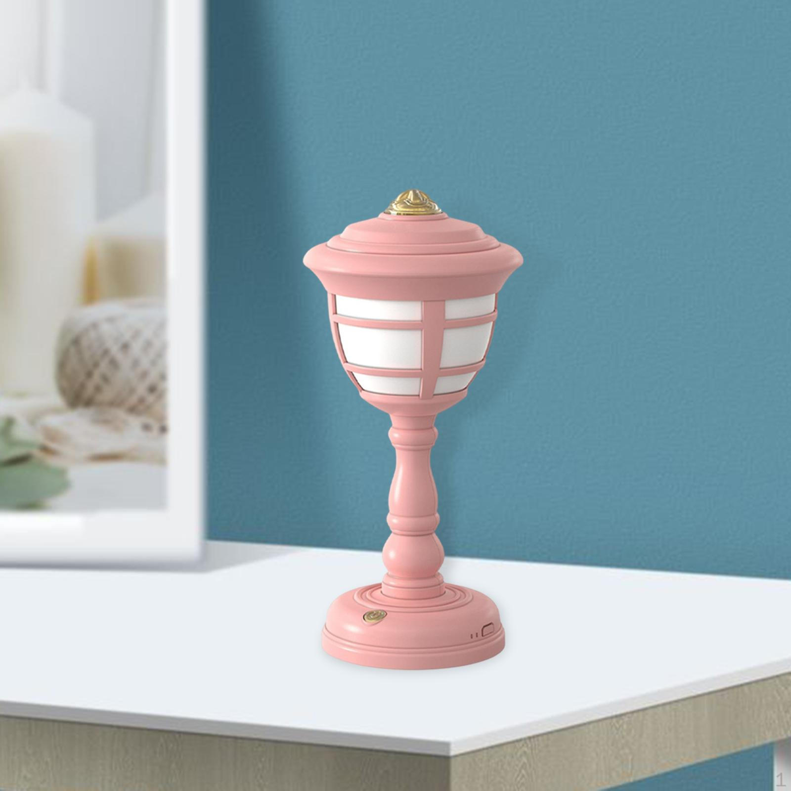 Mini Retro Table Lamp European Style NightStand for Living Room Bedside рожевий
Mini Retro Table Lamp European Style NightStand for Living Room Bedside рожевий