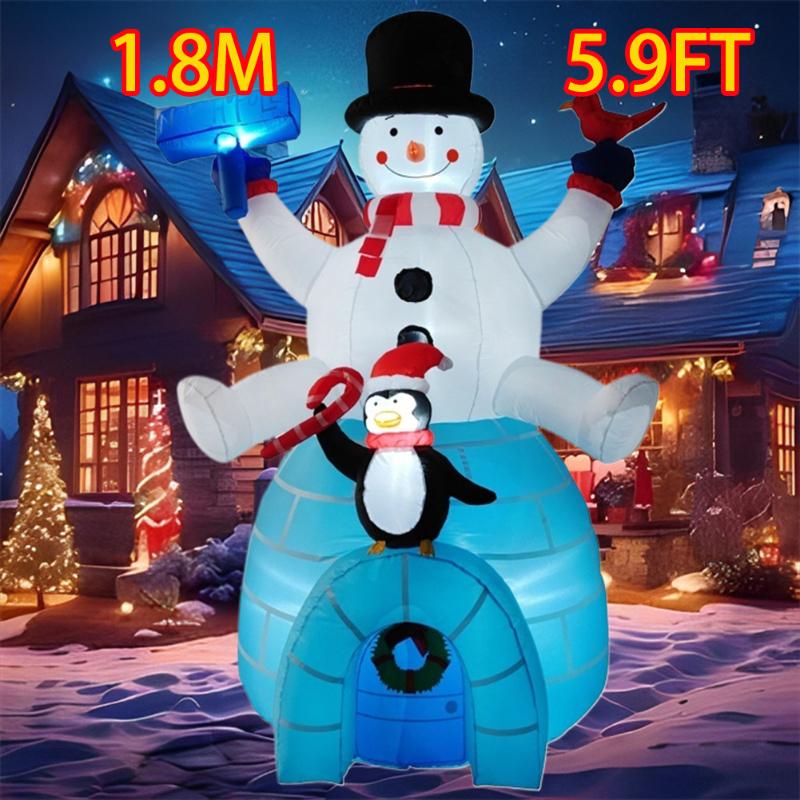 Надувная игрушка Сидящий снеговик Пингвин Рождественская надувная модель Светящаяся надувная модель Рождественская атмосфера Декор Модель UK Plug
Надувная игрушка Сидящий снеговик Пингвин Рождественская надувная модель Светящаяся надувная модель Рождественская атмосфера Декор Модель UK Plug