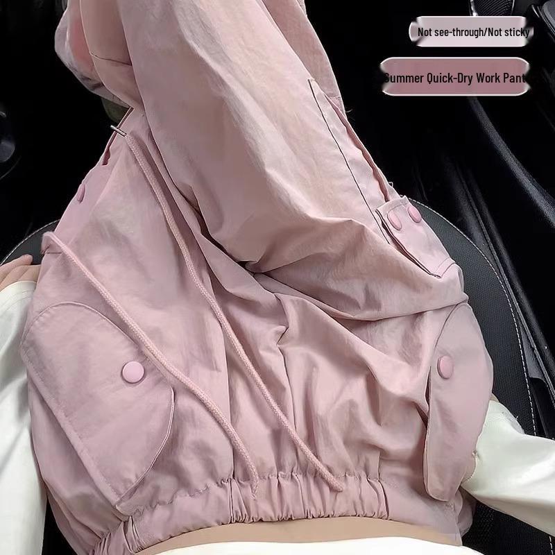 Women s High Waist Pink Cargo Pants - 2025 Spring Collection - Straight, Loose Wide Leg, Drape, and Casual Sports Style L розовый
Women s High Waist Pink Cargo Pants - 2025 Spring Collection - Straight, Loose Wide Leg, Drape, and Casual Sports Style L розовый