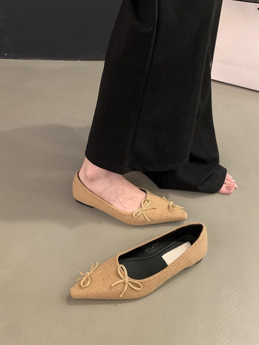 Французские ретро туфли Doudou на плоской подошве 2024 новый темперамент заостренный носок мелкий рот бант нежные вечерние туфли женские 40 абрикосовый
Французские ретро туфли Doudou на плоской подошве 2024 новый темперамент заостренный носок мелкий рот бант нежные вечерние туфли женские 40 абрикосовый