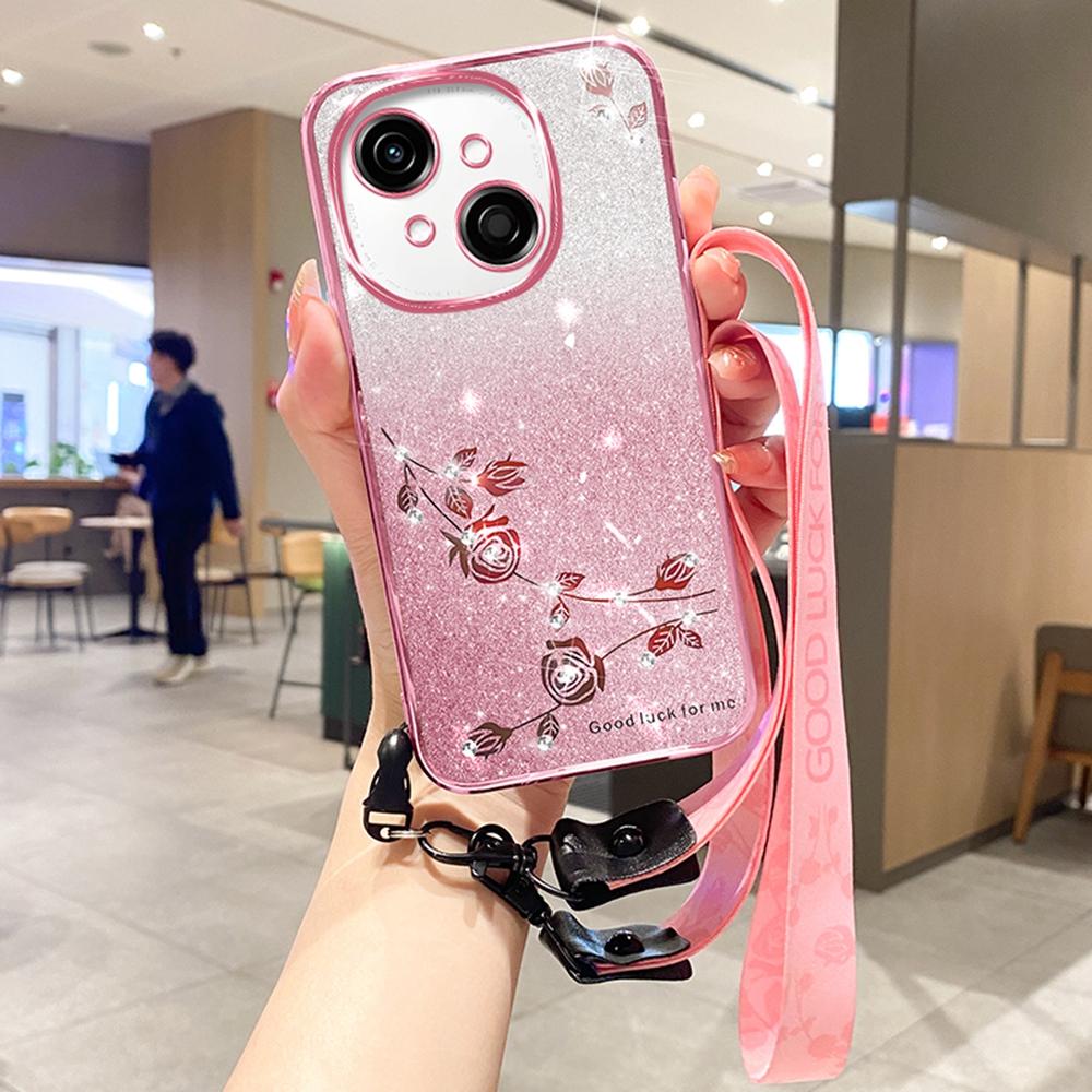 KADEM For TECNO Spark Go 2025/Spark Go 1/Pop 9 4G Case Flower Pattern TPU Gradient Phone Cover with Lanyards A
KADEM For TECNO Spark Go 2025/Spark Go 1/Pop 9 4G Case Flower Pattern TPU Gradient Phone Cover with Lanyards A