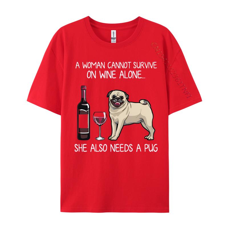 New Hot Sales Pug And Wine Funny Relaxed Fit Tshirt Print Unisex TShirt Fashion Design Tops Tee Cream T Shirt S
New Hot Sales Pug And Wine Funny Relaxed Fit Tshirt Print Unisex TShirt Fashion Design Tops Tee Cream T Shirt S