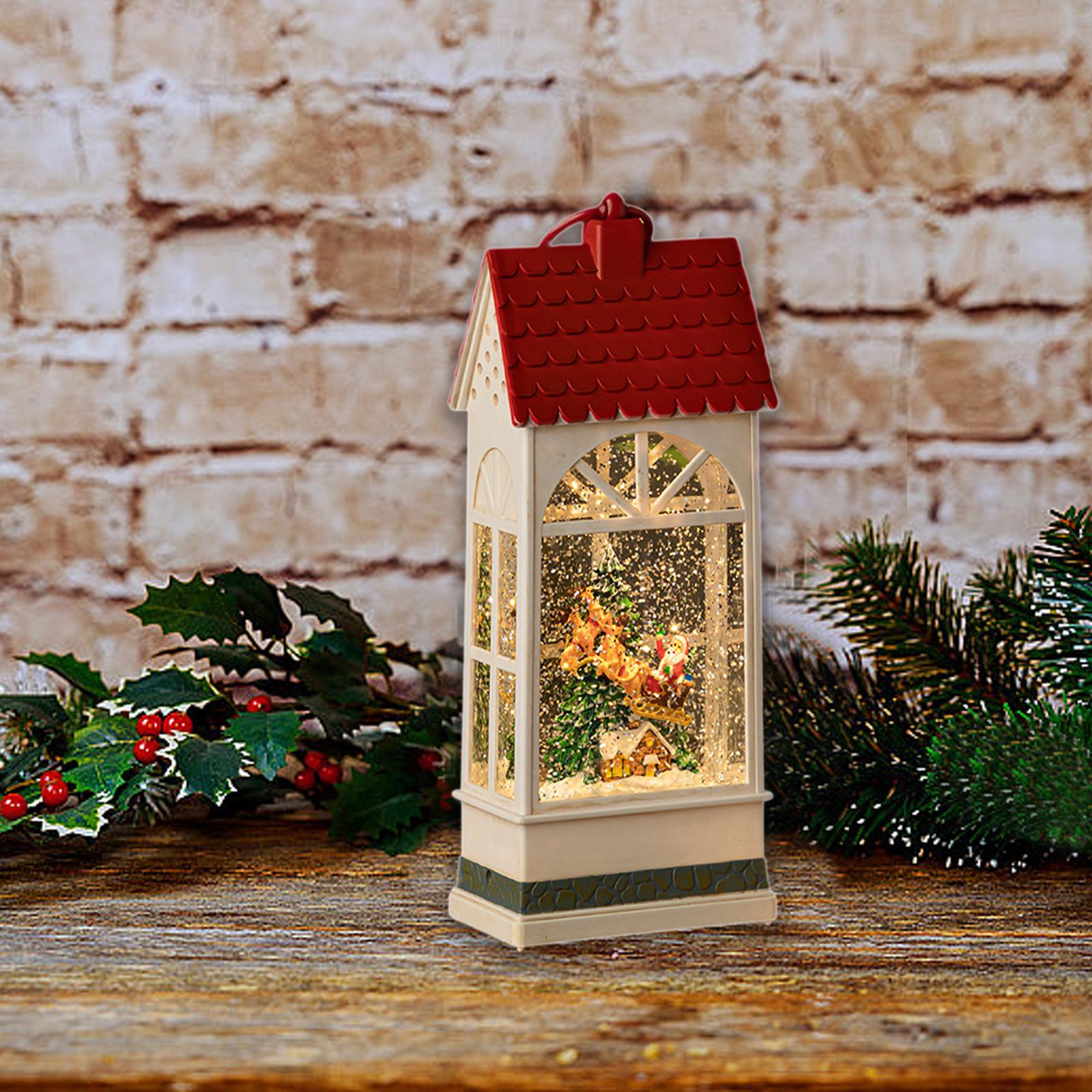 Lighted Christmas Snow Globe Lantern Music Box Collectible Musical Box for Desk Living Room Festival Party Christmas Decoration
Lighted Christmas Snow Globe Lantern Music Box Collectible Musical Box for Desk Living Room Festival Party Christmas Decoration