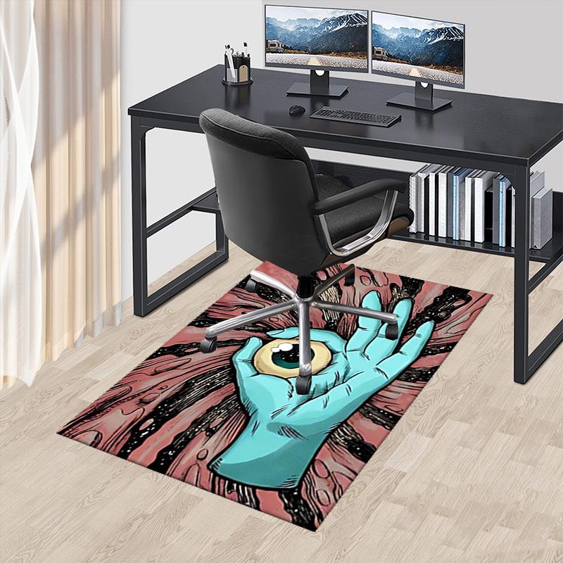 1pc Anime Cartoon Design Ok Hand Eye Office Chair Mat Non-Slip Carpet for Home Decor, Suitable for All Seasons, Fits Office and Gaming Room.A078 60cm by 90cm
1pc Anime Cartoon Design Ok Hand Eye Office Chair Mat Non-Slip Carpet for Home Decor, Suitable for All Seasons, Fits Office and Gaming Room.A078 60cm by 90cm