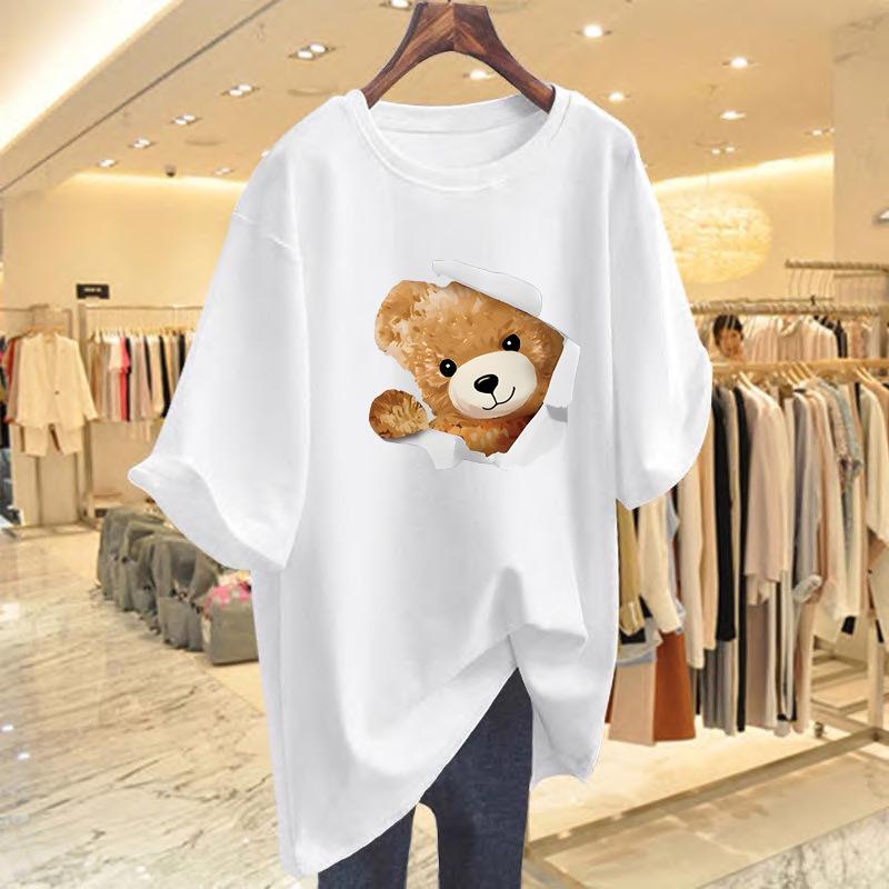 Women s 2025 Trendy Black Crew Neck Pure Cotton T-shirt with Print, Short Sleeve Summer Top M
Women s 2025 Trendy Black Crew Neck Pure Cotton T-shirt with Print, Short Sleeve Summer Top M