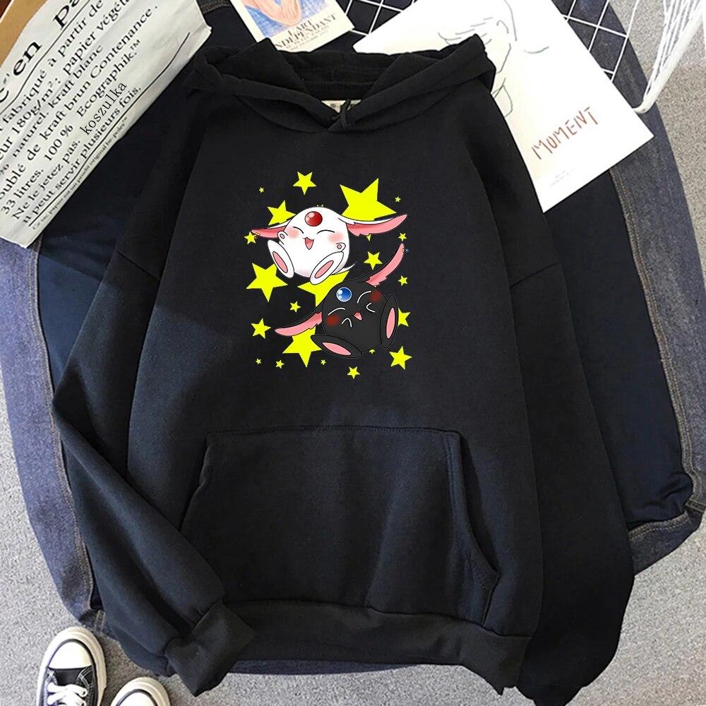 2023 Kawaii Sweatshirts Sakura Magic Card Printing Fashion Winter Clothes Women Hoodie Unisexga Mokona Modoki Tops Harajuku Streetw
2023 Kawaii Sweatshirts Sakura Magic Card Printing Fashion Winter Clothes Women Hoodie Unisexga Mokona Modoki Tops Harajuku Streetw