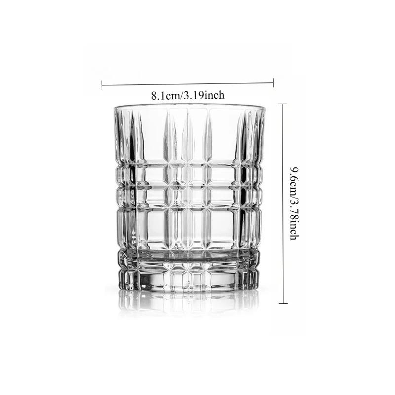 300ml/380ml Whiskey Glass Transparent Mojito Cup Light Luxury Cocktail Glass Party Striped Glass Cup Vintage Exquisite Glassware 1pcs
300ml/380ml Whiskey Glass Transparent Mojito Cup Light Luxury Cocktail Glass Party Striped Glass Cup Vintage Exquisite Glassware 1pcs