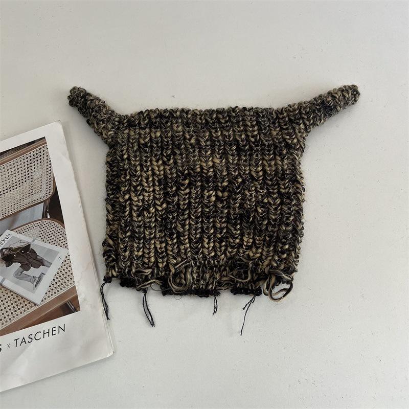 Cute Ears Knitted Hat Niche Horns Little Devil Hat Female Versatile Personality Cold Hat Male Ear Protection Warm Hair M(56-58cm) жовтий
Cute Ears Knitted Hat Niche Horns Little Devil Hat Female Versatile Personality Cold Hat Male Ear Protection Warm Hair M(56-58cm) жовтий