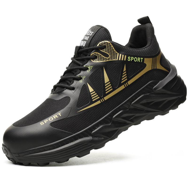Labor Insurance Shoes Ultra-light Solid Bottom Wear-resistant and Tie-resistant Steel Bag Head Anti-smashing and Stab-proof Safety Work Shoes 46
Labor Insurance Shoes Ultra-light Solid Bottom Wear-resistant and Tie-resistant Steel Bag Head Anti-smashing and Stab-proof Safety Work Shoes 46