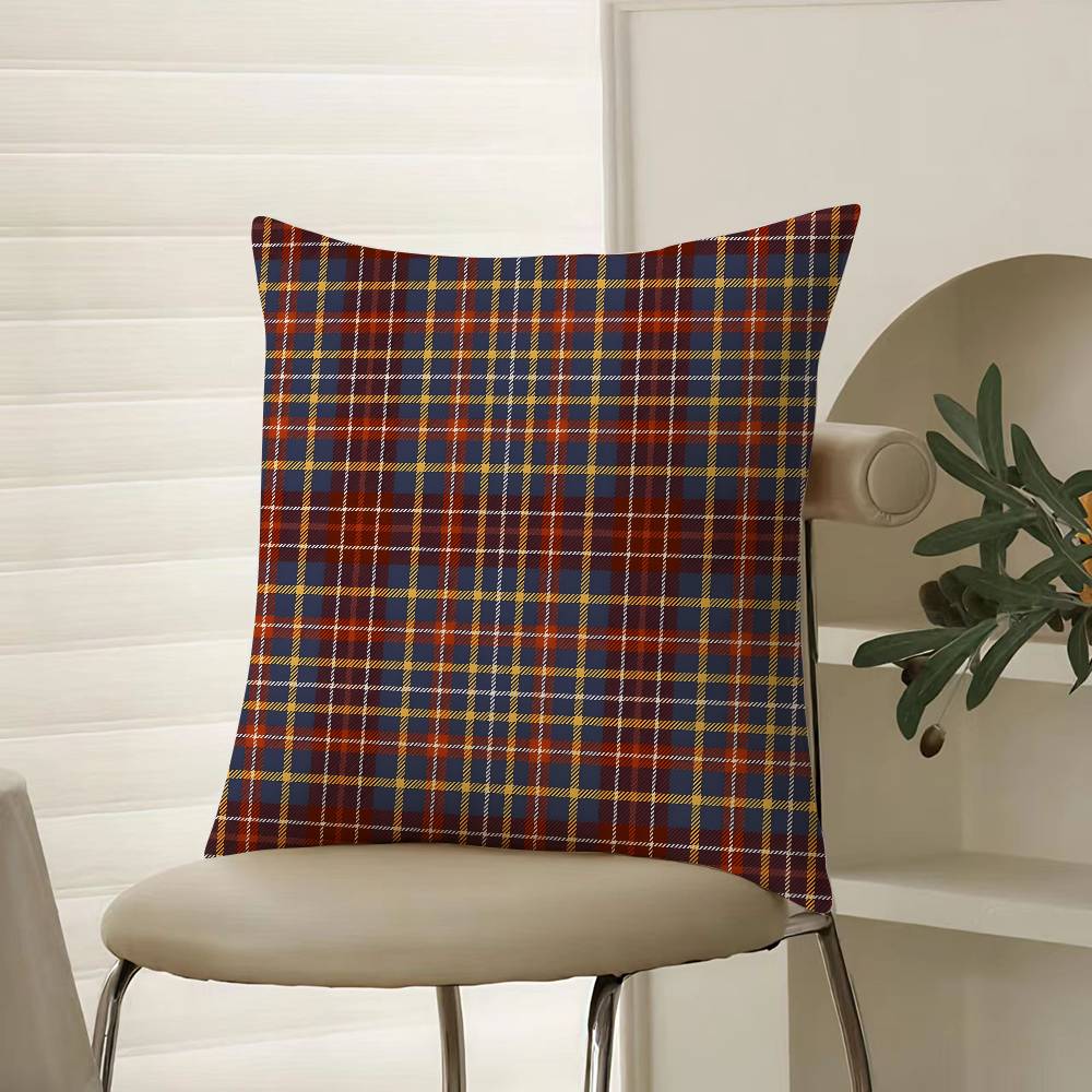Fashionable Check Pattern Design Pillow Case Comfort Sofa Bed Silky elegant Invisible zipper Decorative cushion cover 12x12Inch
Fashionable Check Pattern Design Pillow Case Comfort Sofa Bed Silky elegant Invisible zipper Decorative cushion cover 12x12Inch