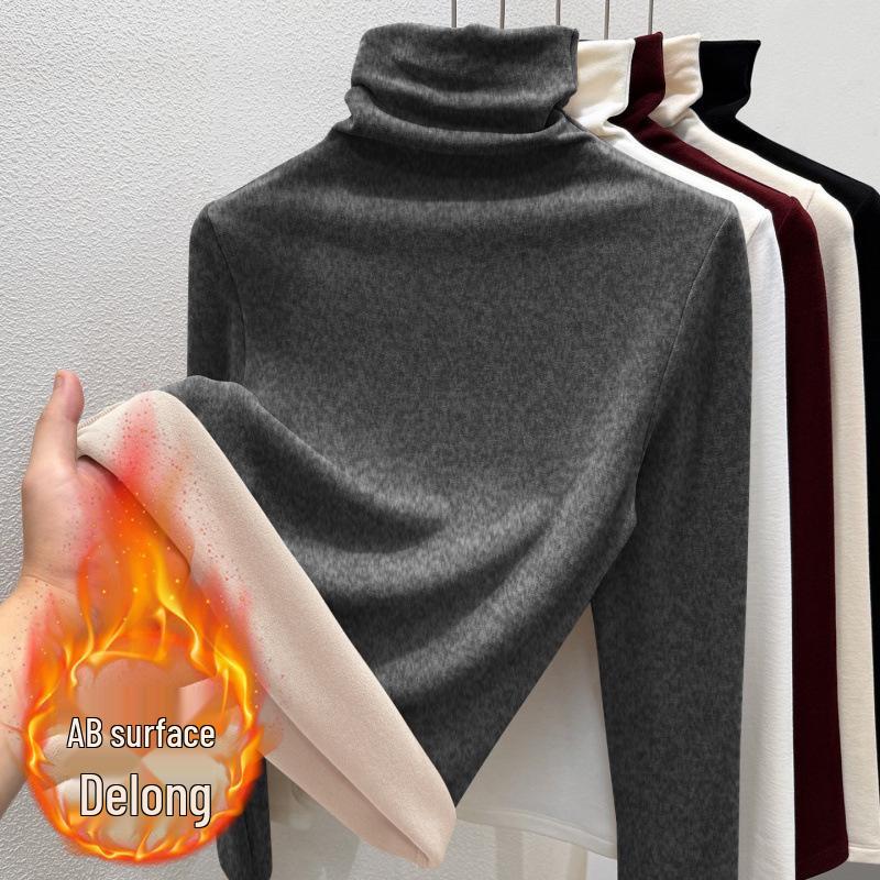 Women s Slimming Plush Collar Long Sleeve Base Layer T-Shirt - Versatile Autumn/Winter Undershirt XL (suggested 57.5-65 kg) сірий колір
Women s Slimming Plush Collar Long Sleeve Base Layer T-Shirt - Versatile Autumn/Winter Undershirt XL (suggested 57.5-65 kg) сірий колір