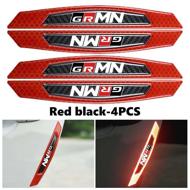 For Toyota 4PCS Car Door Safety Warning Reflective Emblem Sticker Decorative Accessories GRsport Yaris Corolla Rav4 CHR Auris
For Toyota 4PCS Car Door Safety Warning Reflective Emblem Sticker Decorative Accessories GRsport Yaris Corolla Rav4 CHR Auris