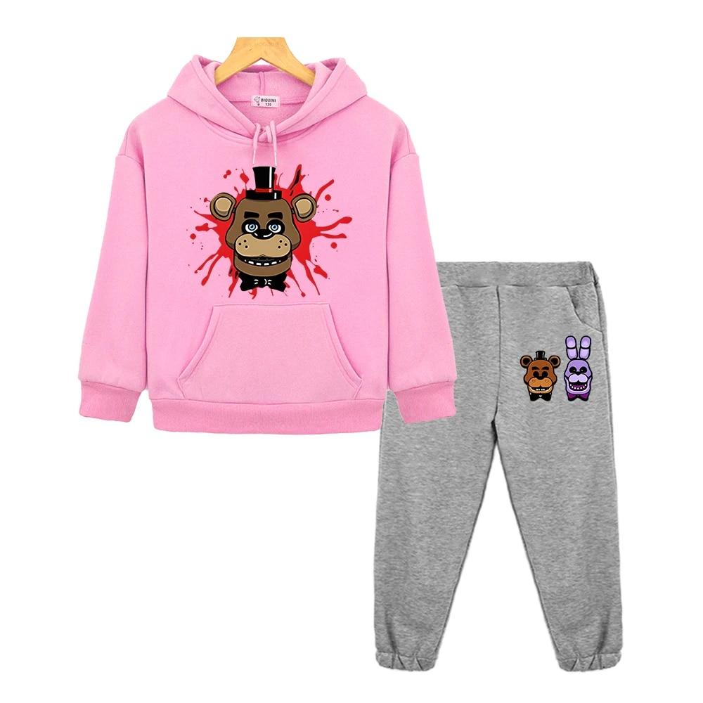 FNAF детский бутик одежды, комплекты с капюшоном, осенняя флисовая толстовка, пуловер с изображением медведя и кролика, кавайная куртка для мальчиков и девочек, толстовка с капюшоном в стиле аниме
FNAF детский бутик одежды, комплекты с капюшоном, осенняя флисовая толстовка, пуловер с изображением медведя и кролика, кавайная куртка для мальчиков и девочек, толстовка с капюшоном в стиле аниме