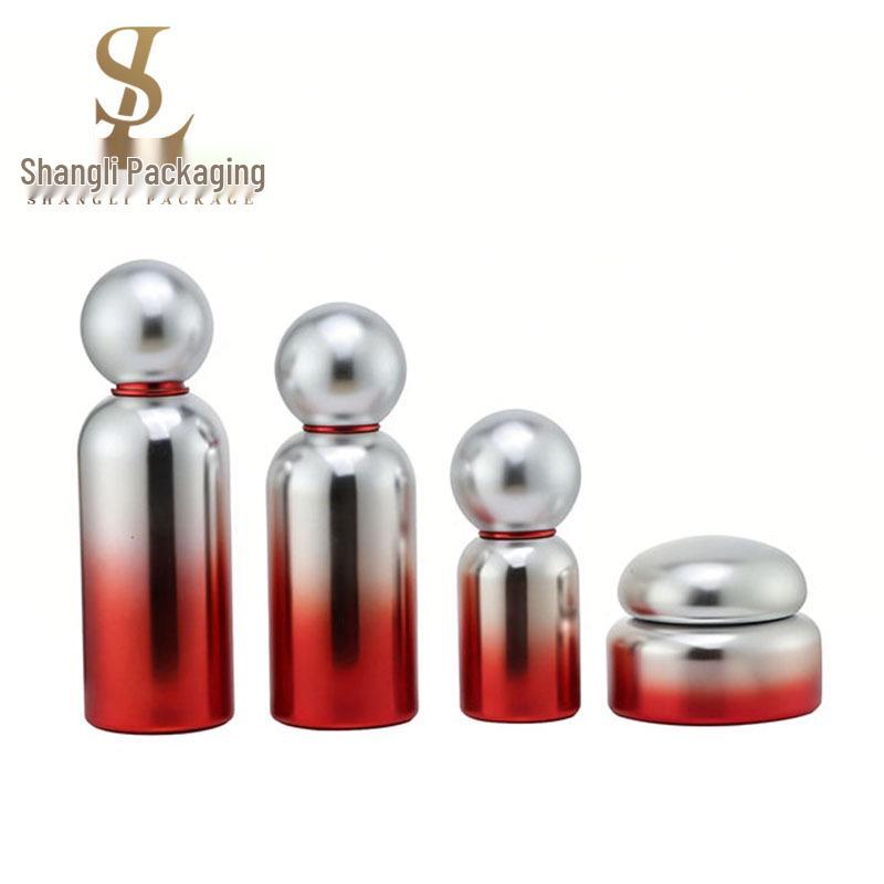 High-End Skincare Set: 120ml Toner, 30ml Serum, 50g Cream with Spherical Lids 30ml Transparent Glass
High-End Skincare Set: 120ml Toner, 30ml Serum, 50g Cream with Spherical Lids 30ml Transparent Glass