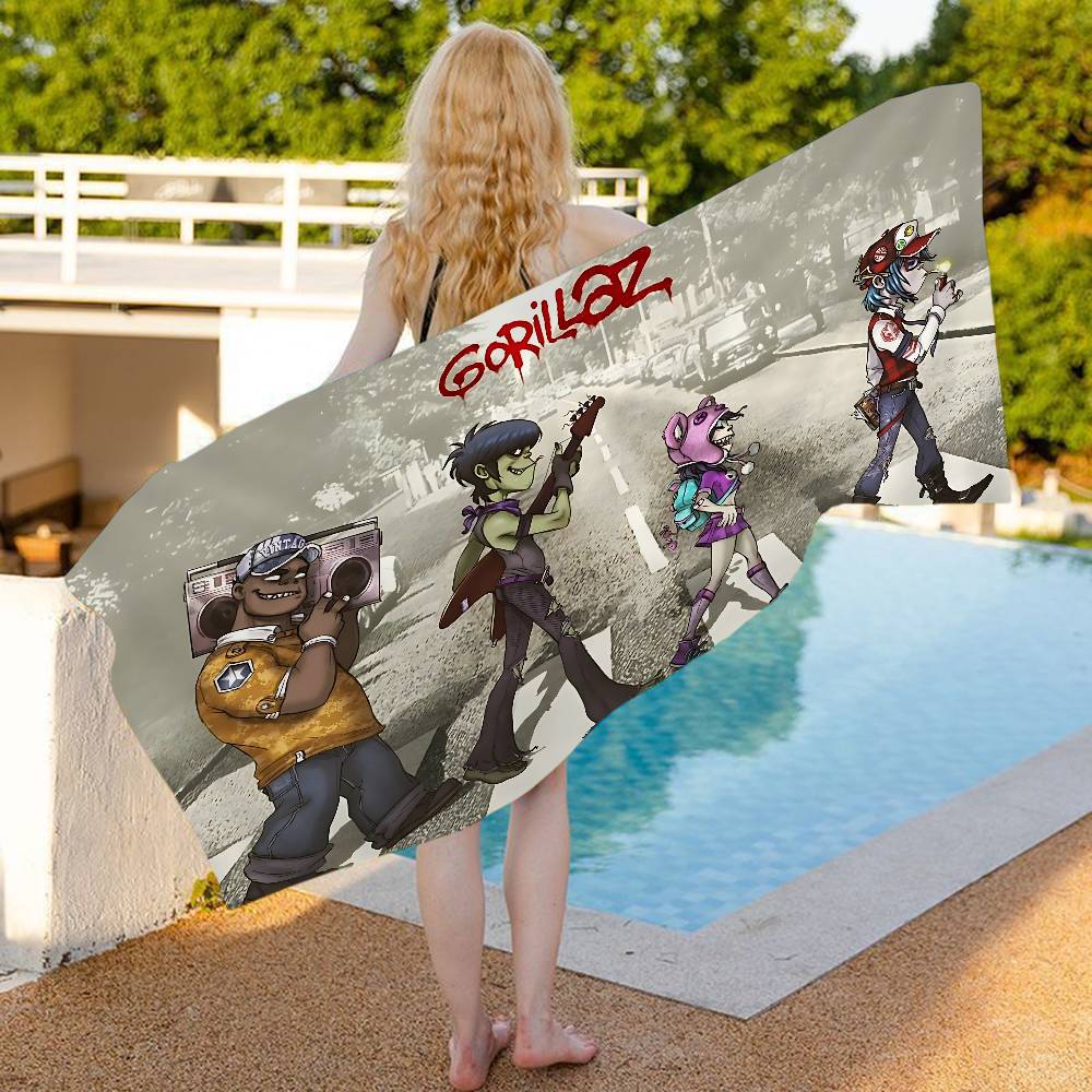 Virtual Band G-gorillaz Anime Beach Swimming Towel Soft Absorbent Washcloth Children s Gifts For Kids Travel Camping Gym W30*H60(CM)
Virtual Band G-gorillaz Anime Beach Swimming Towel Soft Absorbent Washcloth Children s Gifts For Kids Travel Camping Gym W30*H60(CM)
