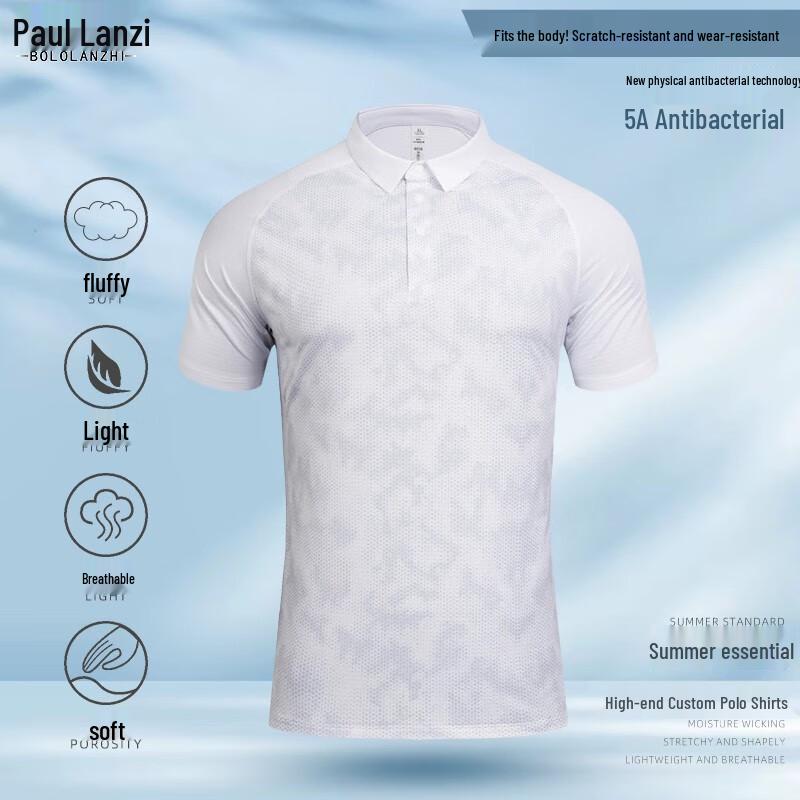 Men s Summer Casual Breathable Polo Shirt S
Men s Summer Casual Breathable Polo Shirt S