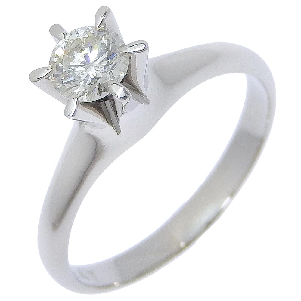Ring 0.47 Pt900Platinum/diamond #7.2(US Size) 5.1g Women Used
Ring 0.47 Pt900Platinum/diamond #7.2(US Size) 5.1g Women Used
