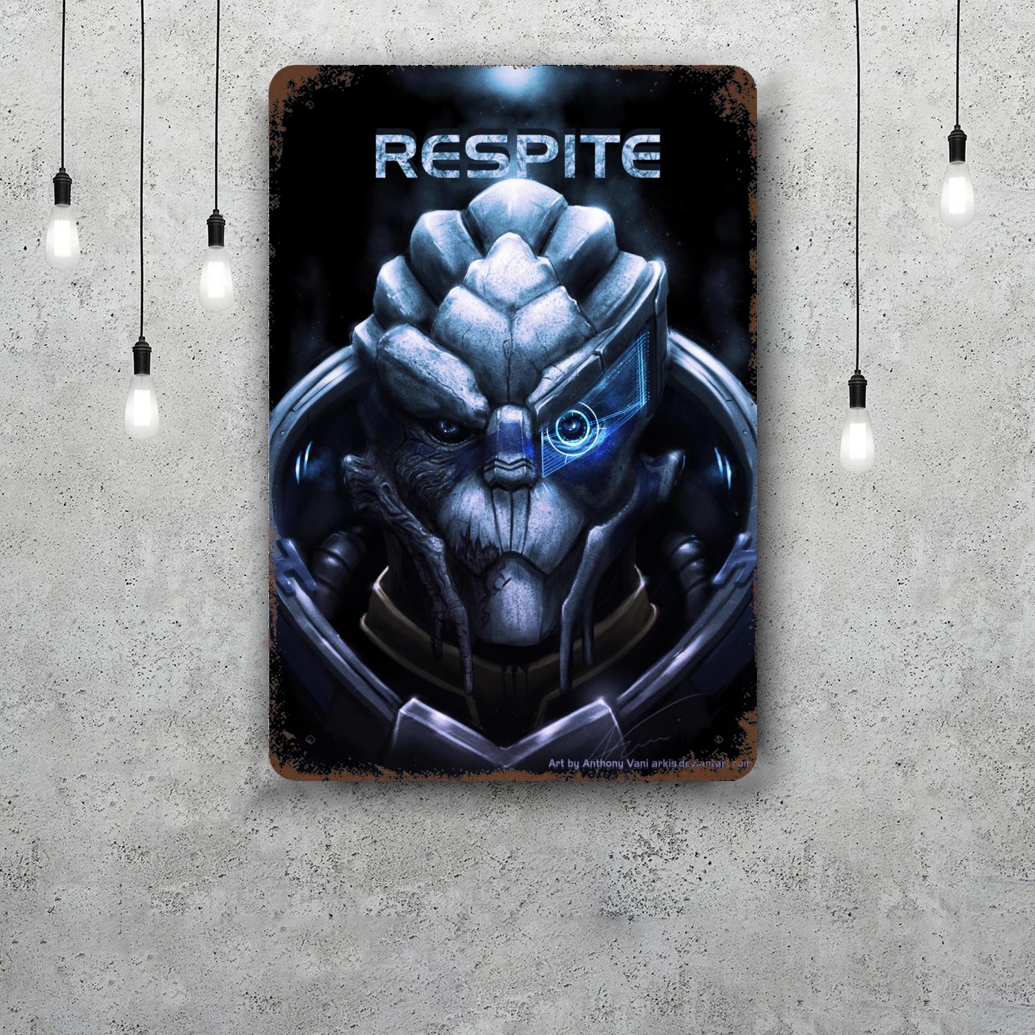 Garrus Close Up Mass Effect Vintage Metal Tin Signs Posters Decor Retro Metal Plaque Wall Art Decor for Garage Bar 20x30cm(7.8x11.8inch)
Garrus Close Up Mass Effect Vintage Metal Tin Signs Posters Decor Retro Metal Plaque Wall Art Decor for Garage Bar 20x30cm(7.8x11.8inch)