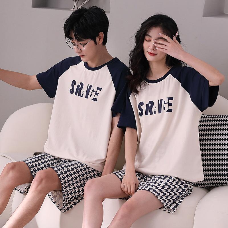 Couple pajamas summer short-sleeved cotton thin cartoon men and women two-piece suit loungewear summer men s xxxl【 82.5-95kg 】
Couple pajamas summer short-sleeved cotton thin cartoon men and women two-piece suit loungewear summer men s xxxl【 82.5-95kg 】