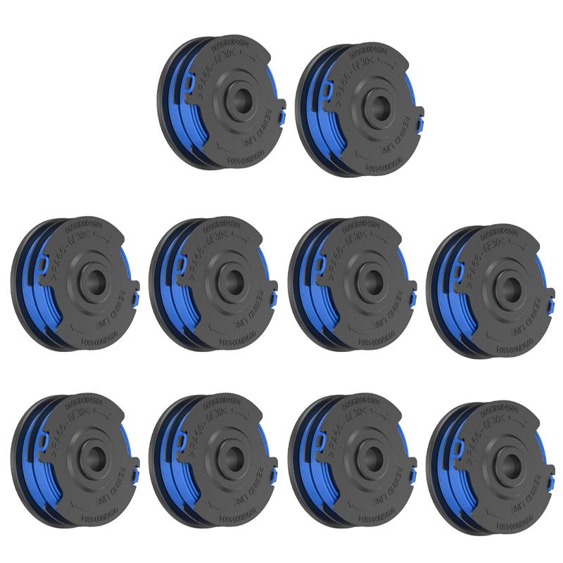 10PCS Spools for Greenworks Lawn Mower Nylon Rope Line Wire Reels, 29082/29242 A
10PCS Spools for Greenworks Lawn Mower Nylon Rope Line Wire Reels, 29082/29242 A