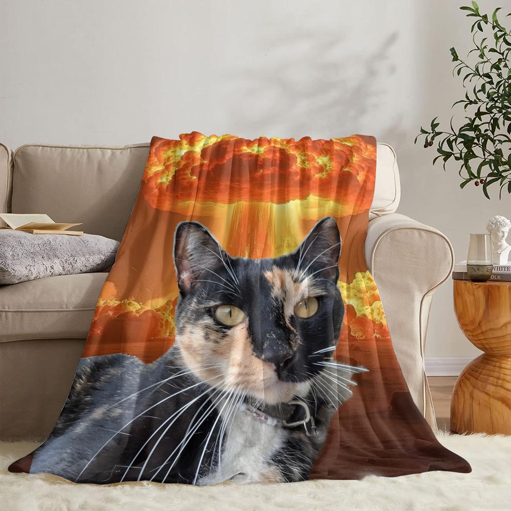 GUOYU Blanket Internet Meowl Cat Owl Meme Throw Soft Flannel Throw Summer Blanket Lightweight Cozy Nap Blanket for Sofa Bed Travel 75x100cm (30x40inch)
GUOYU Blanket Internet Meowl Cat Owl Meme Throw Soft Flannel Throw Summer Blanket Lightweight Cozy Nap Blanket for Sofa Bed Travel 75x100cm (30x40inch)