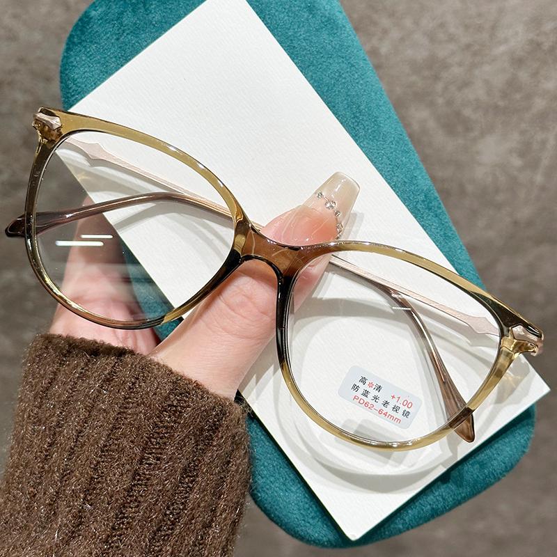 Retro Oval Cat-eye Frame Reading Glasses New Stylish Reading Glasses for Men and Women Blue Light Blocking Glasses +4.0 2.5
Retro Oval Cat-eye Frame Reading Glasses New Stylish Reading Glasses for Men and Women Blue Light Blocking Glasses +4.0 2.5