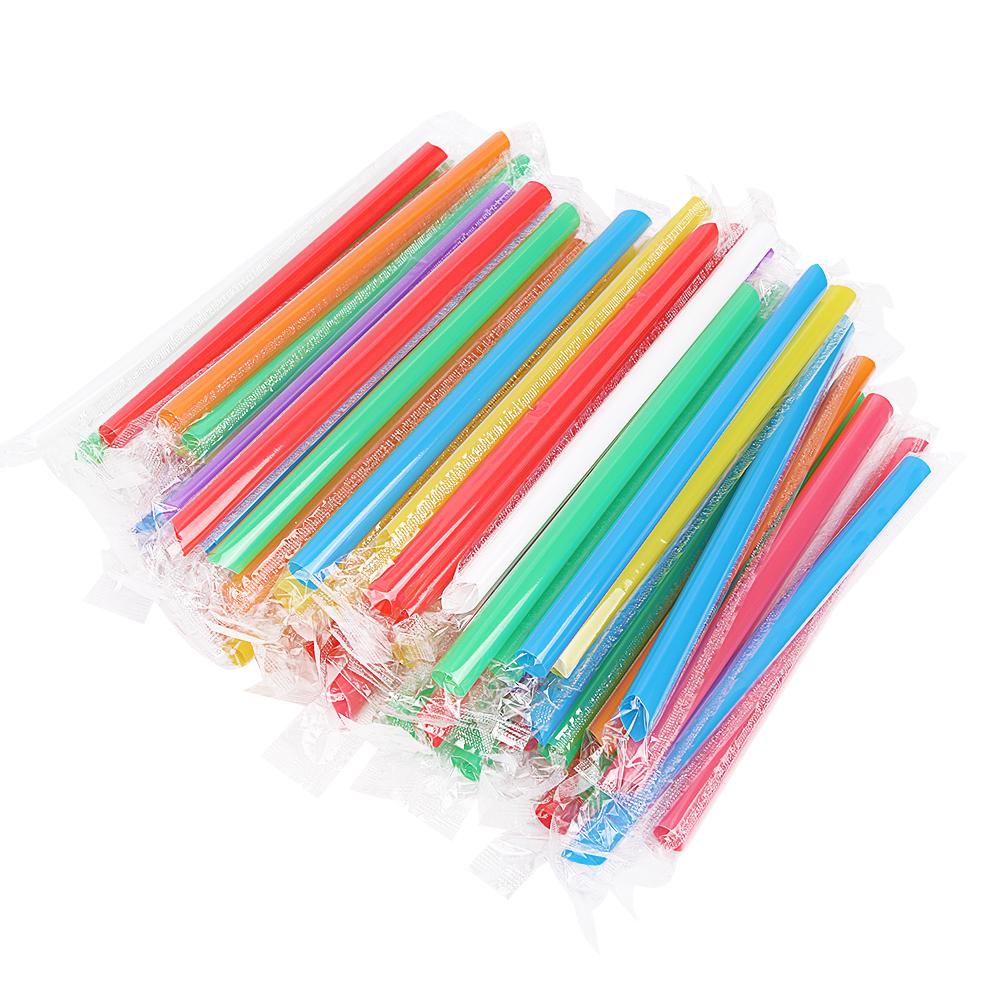 Colorful Disposable Straws Black Wedding Birthday Party Bar Drink Plastic Milk Tea Juice Milkshake Tea Large Straight Tube Straw 100PCS
Colorful Disposable Straws Black Wedding Birthday Party Bar Drink Plastic Milk Tea Juice Milkshake Tea Large Straight Tube Straw 100PCS