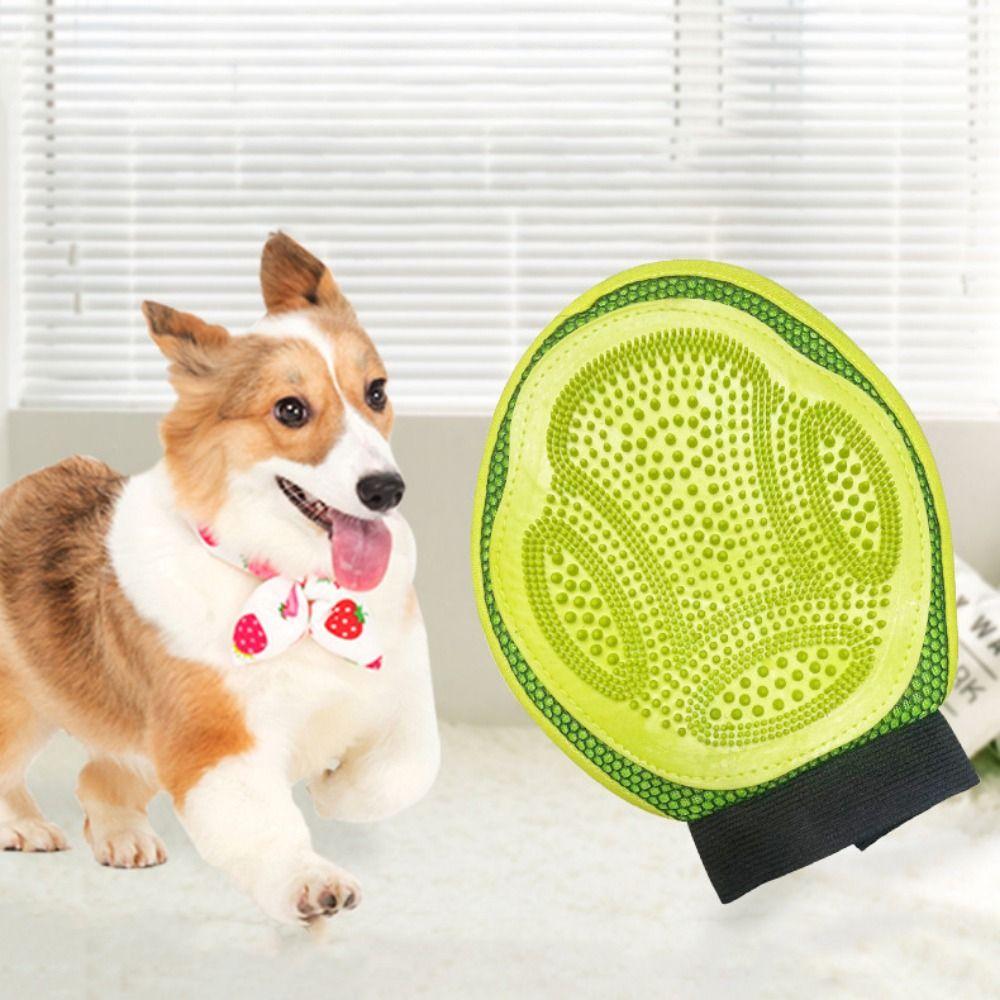 Anti-scratch Dog Cleaning Glove TPR Pet Massage Gloves Cat Hair Deshedding Brush For Dogs Cats
Anti-scratch Dog Cleaning Glove TPR Pet Massage Gloves Cat Hair Deshedding Brush For Dogs Cats